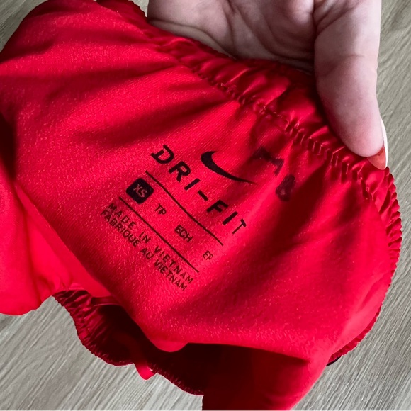 Red Nike DriFit Shorts - Picture 3 of 3